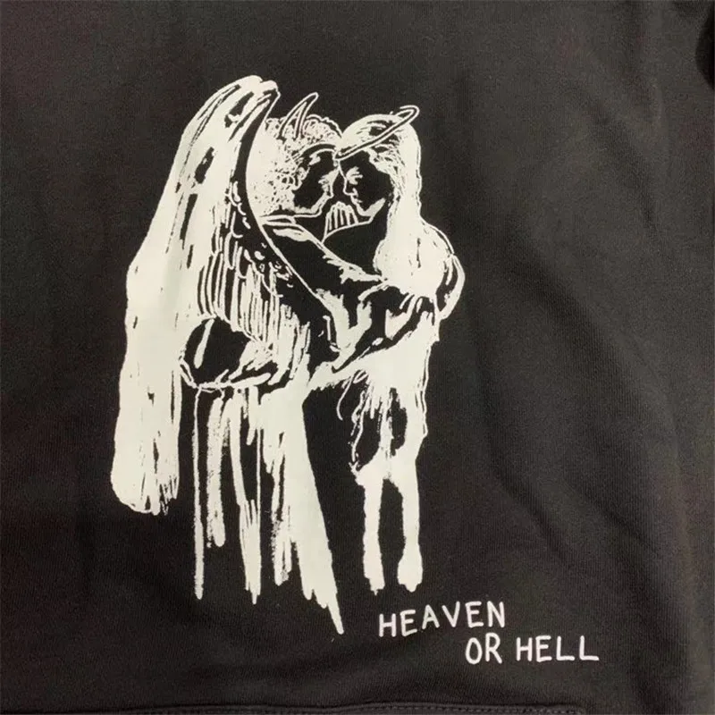 

Scott Don Travis Toliver Heaven or Hell Astroworld Hoodie Women Men Cactus Jack Pullover Hooded