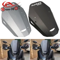 motorcycle accessories cnc aluminium headlight windshield windscreen for yamaha nmax155 2020 2021 2022 n max155 nmax n max 155