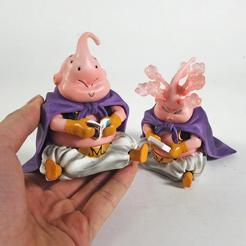 DBZ маджин Буу бу играть в игры версия аниме мультфильм ПВХ фигурка Коллекционная