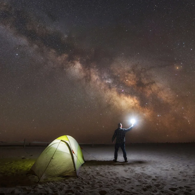 Портативный USB Перезаряжаемые ультра яркий 600 люмен Открытый Кемпинг Фонари