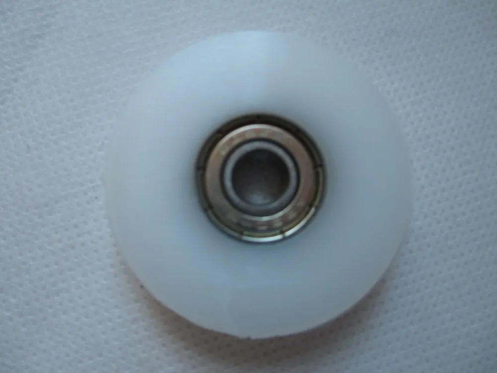 5 шт. 24 мм Круглые нейлоновые ролики для шкива с канатом 2 подшипником 625ZZ|Шлепанцы|