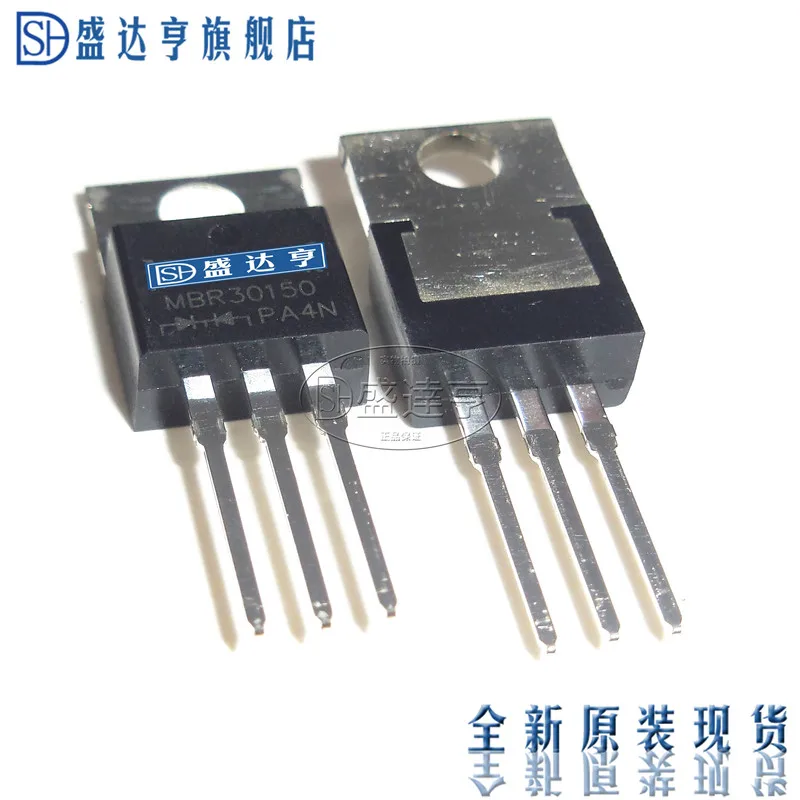 10 шт./партия MBR30150CT MBR30150 30A 150V TO220 DIP Диод Шоттки Барьерный/ |