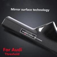suitable for audi threshold bar s3 s4 rs4 s5 rs5 s6 rs6 s7 rs7 a4 a6 modified decoration interior door welcome pedal