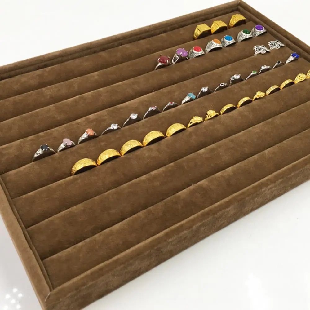 Шкатулка для хранения ювелирных изделий кольца сережек 100 Ячеек | Украшения и