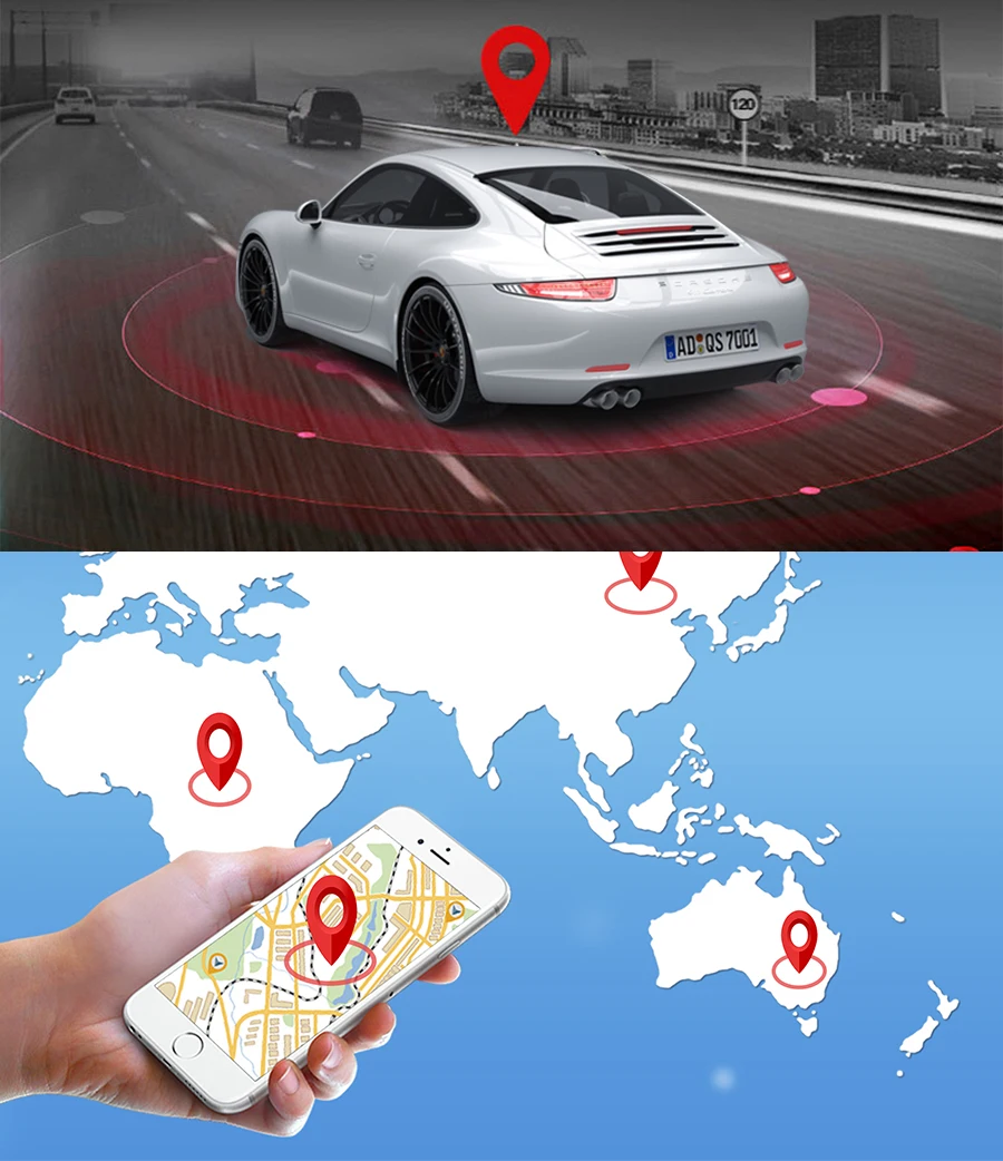 E-ACE Dashcam 3g Автомобильный видеорегистратор gps Навигация 16G авто камера Android 7,0 дюймов зеркало заднего вида FHD 1080P видео рекордер Wifi Bluetooth