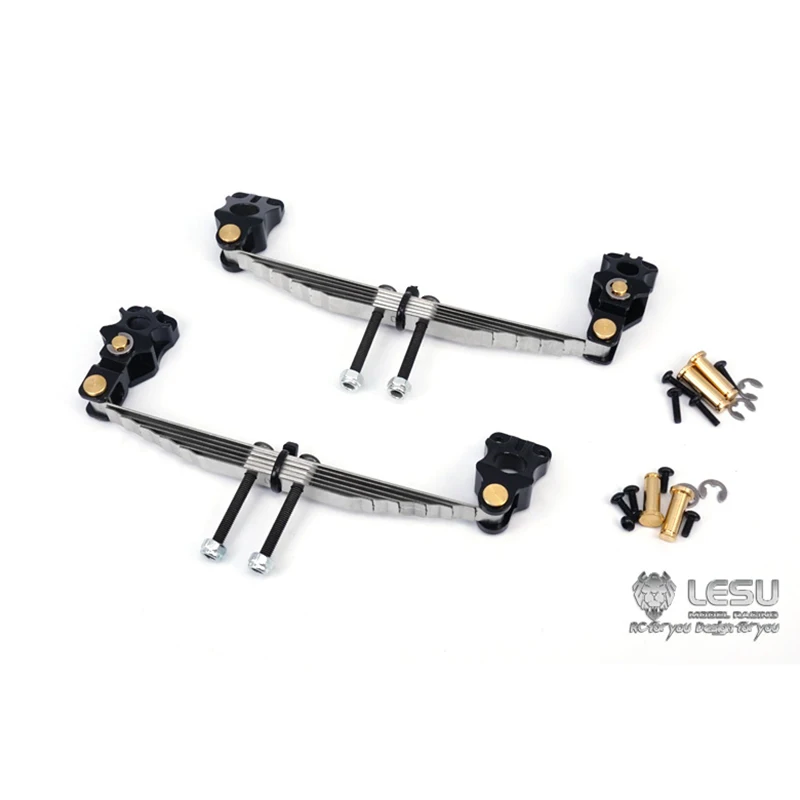Поднятая LESU 9 мм металлическая передняя подвеска для 1/14 RC TAMIYA Arocs B99 3348 самосвал