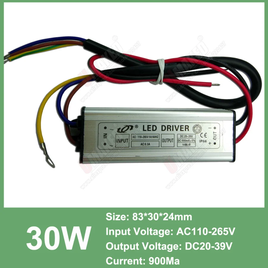 30 Вт Светодиодный прожектор светильник печатной платы SMD5054/2835/5730 СВЕТОДИОДНЫЙ алюминиевый ручка с пластинчатым основанием, источник света для Светодиодный прожектор светильник напольный светильник - Испускаемый цвет: LED Driver