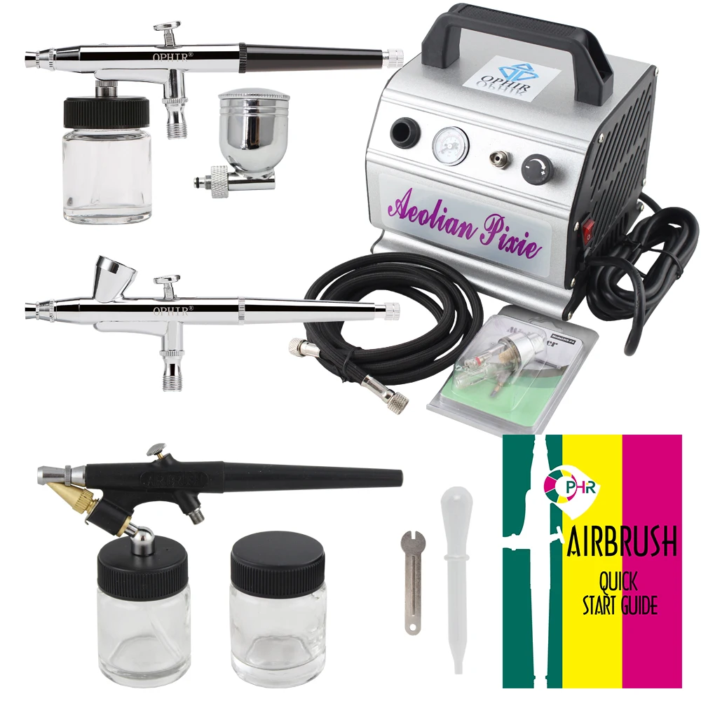 7cc&22cc Pots 0.3mm 0.8mm Airbrush For Makeup Hobby Cake Paint _ac088+005+071+073