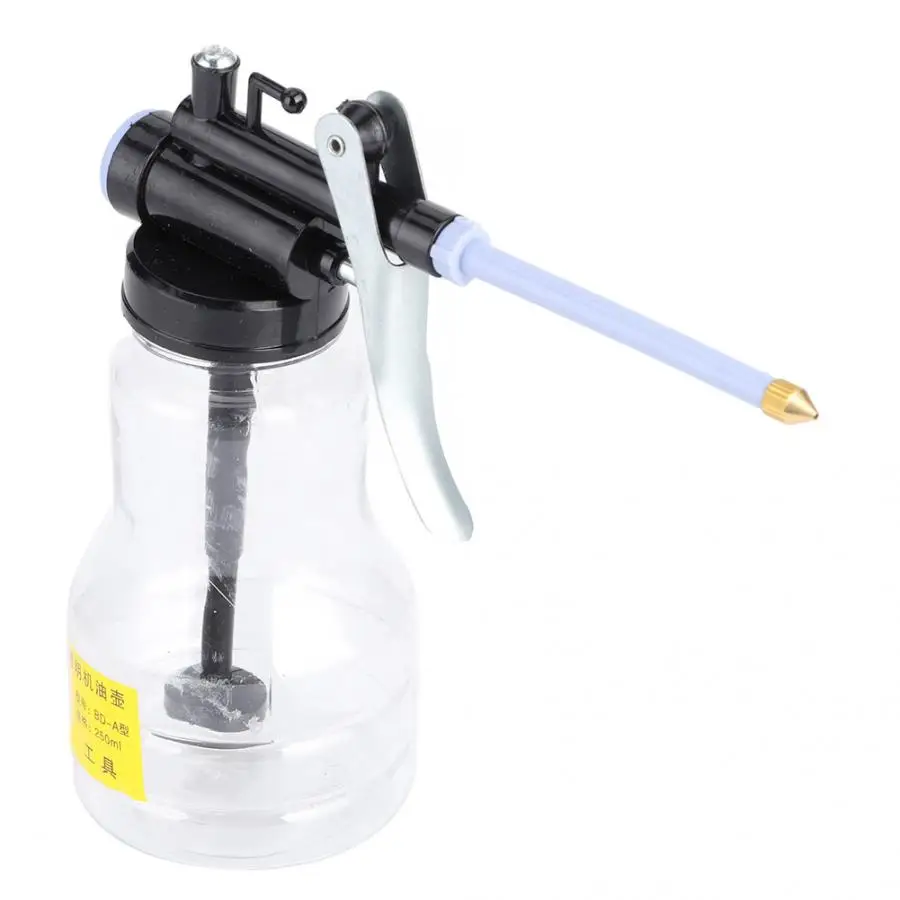 Прозрачная смазка высокого давления 250 куб. См маслозащитная бутылка ручная