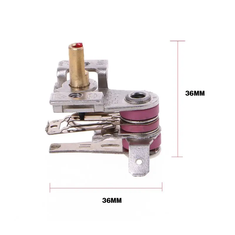 

AC 250V 16A Adjustable 90 Celsius Temperature Switch Bimetallic Heating Thermostat Switch Temperature Controller U4LB
