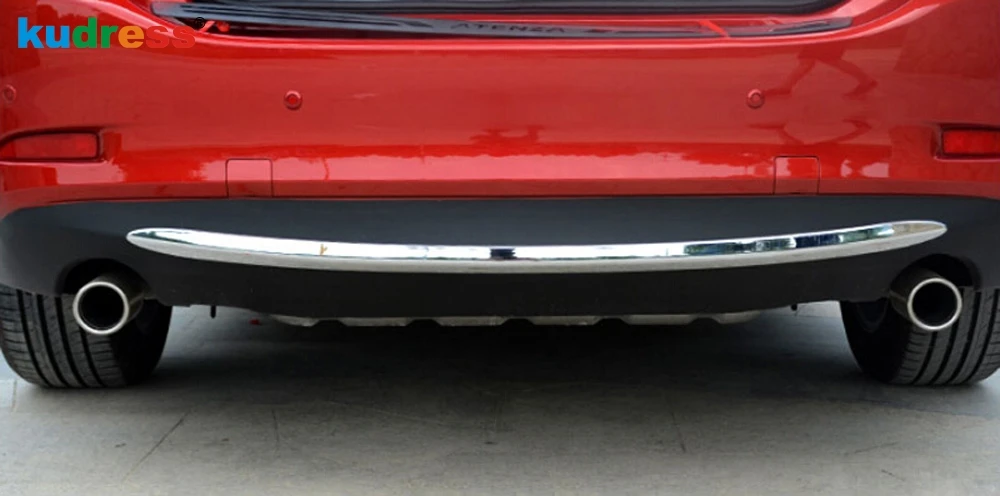 Для Mazda 6 M6 Atenza 2014 2015 Хром переднего и заднего бампера хвост крышка багажника