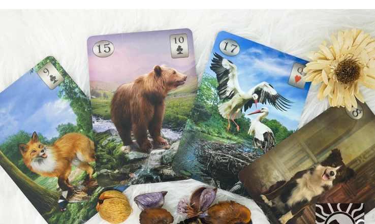 Карта игровая Thelema Lenormand 100% реальная Высококачественная английская версия