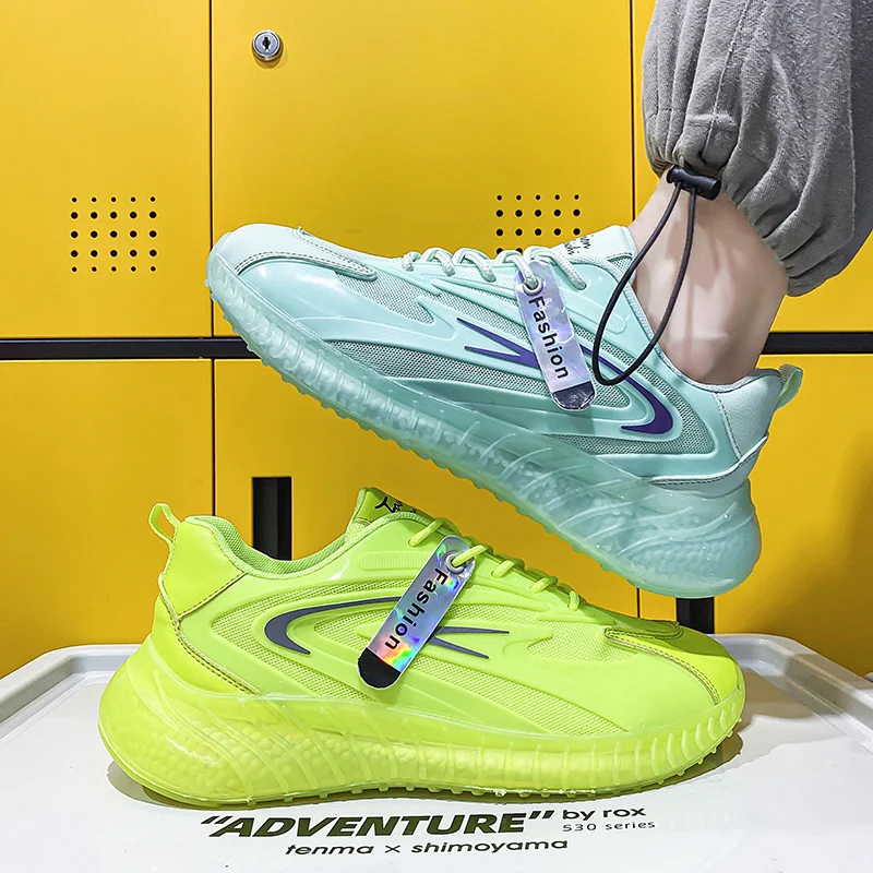 

Men Vulcanize Shoes Outdoor Walking Men Casual Shoes Comfort Breathable Mens Sneakers Lace Up Flats Men Shoes Tenis Masculino