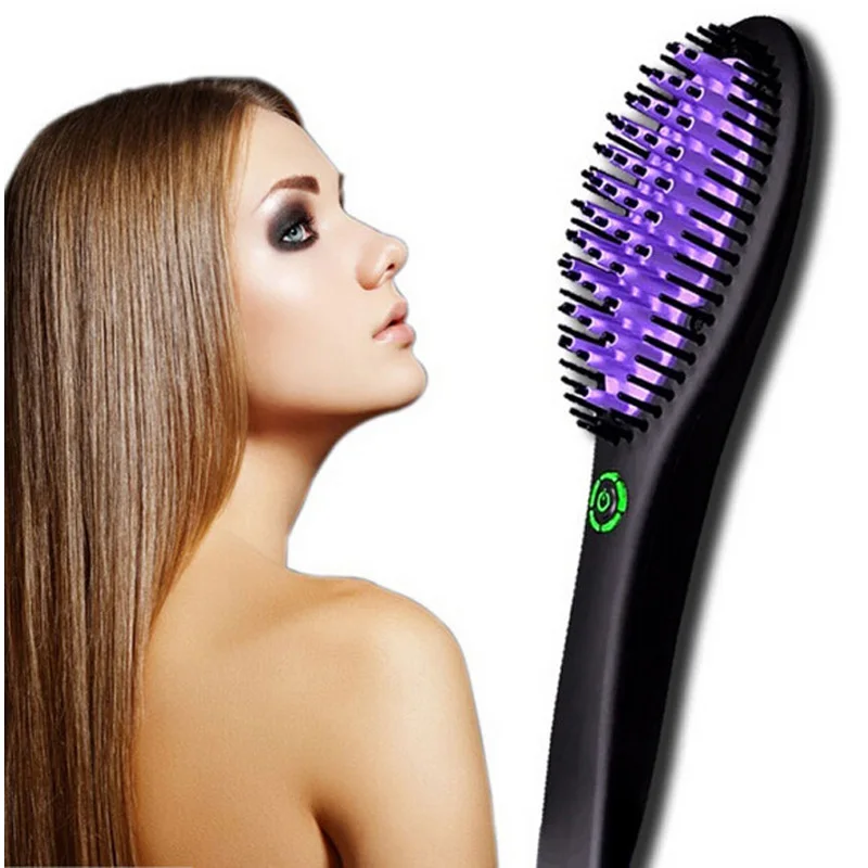 

heating Straight EU Plug Hair Straightening brushes