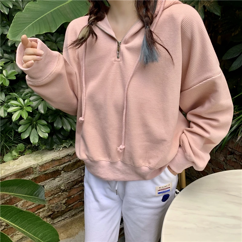 Новинка 2022 осенние женские свитшоты PLAMTEE однотонный Свободный Тонкий Модный