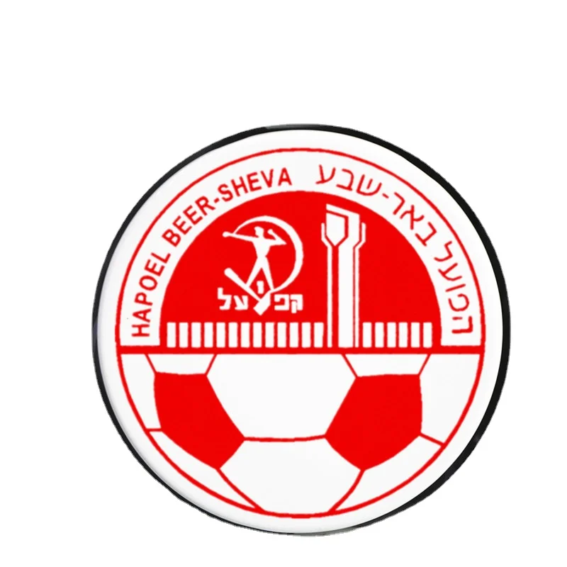 

Isreal Hapoel Beer Sheva Creative Decoration Decals Car Stickers Waterproof PVC Car Window Body Decorative Stickers Accessories
