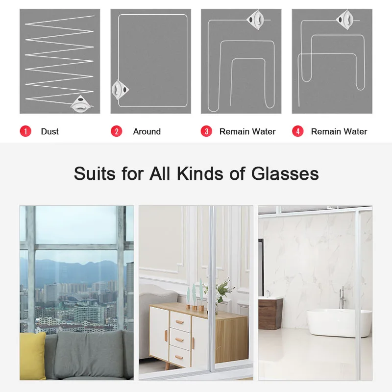 Новая мощная магнитная щетка для очистки стекла 5 35 мм двусторонняя Магнитная