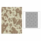 Новинка 2021, пластина сделай сам с пятнистым веером, металлические Вырубные штампы для скрапбукинга и изготовления карт, фон для тиснения, ремесло без штампов