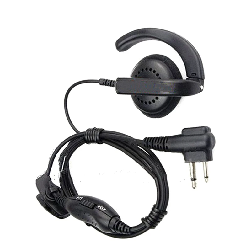 Radio Earpiece PMLN4443A Voice-activated Flexible Earbud Headset For Motorola Walkie-talkie Mag One A8 A6 A10 A12 GP88 GP68