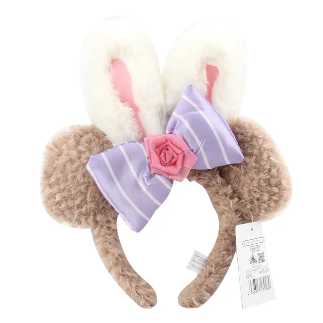 Новинка 3D обруч для волос Минни ладонь Мультяшные уши животных Костюм головная