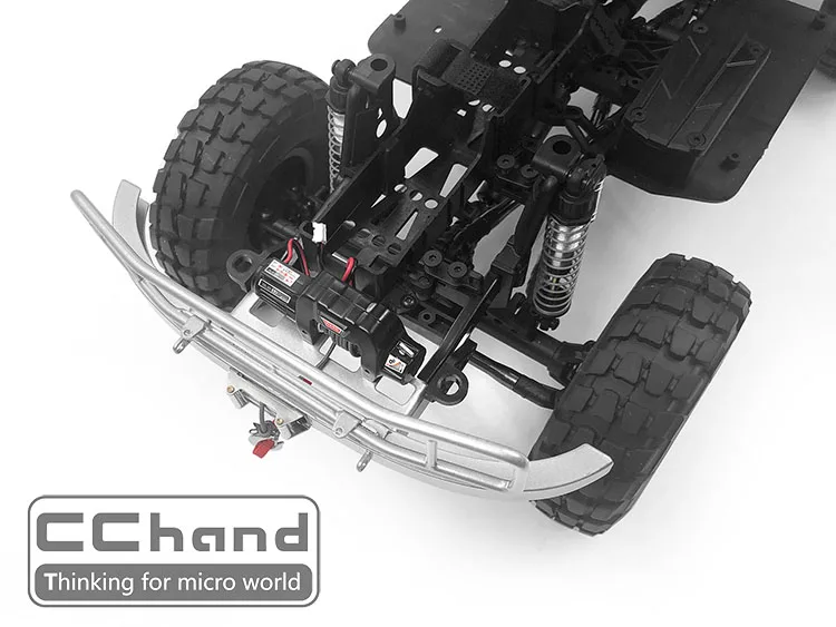 CChand металлический ранчо передний бампер для осевой SCX10 90075 UMG10 1/10 rc автомобиль