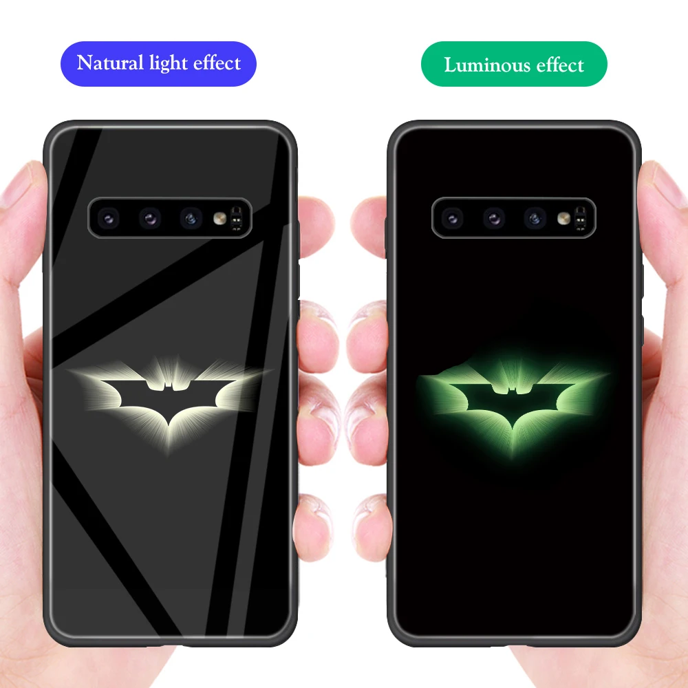 Стекло чехол с принтом Marvel для samsung Galaxy A50 S10 S10e S9 S8 S7 Примечание 10 9 8 A40 A70 A30 A6 A7 A8 A9 J4 J6 J7 плюс Prime чехол Fundas