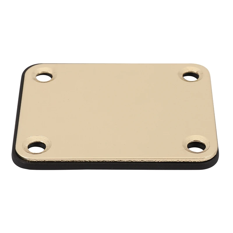 Шеи золота пластина с 4 винтами запасная часть для Fender электрогитара Strat - купить