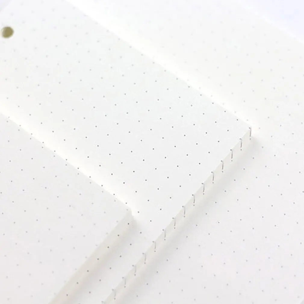 

Classic 6 holes binder notebook inner paper core/refilling inner papers:line,grid,dots,list,daily weekly monthly planner A5 A6