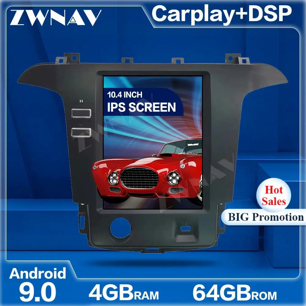 Экран Tesla Android плеер для Ford S Max Galaxy 2007 2008 2009 2010 2011 2012 2013 2014 2015 GPS аудио Радио Стерео