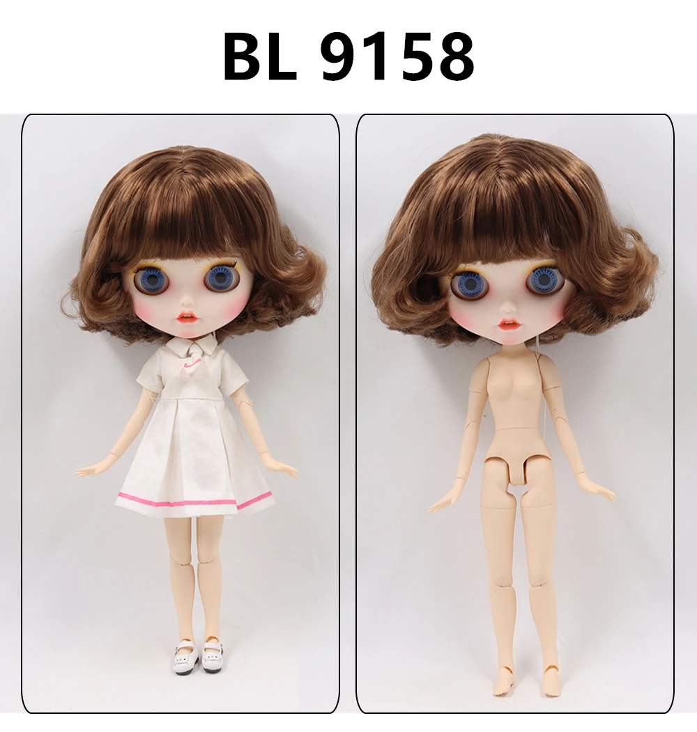ICY factory blyth doll 1/6 BJD кукла стильный изысканный макияж тела маленький рот смайлик подарок для девочек Специальная цена