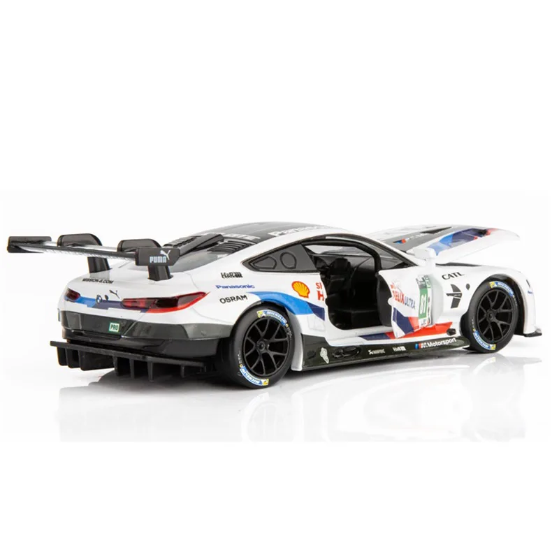 1: 32 модель автомобиля BM M8GTE спортивный автомобиль Le Mans трек детские игрушки