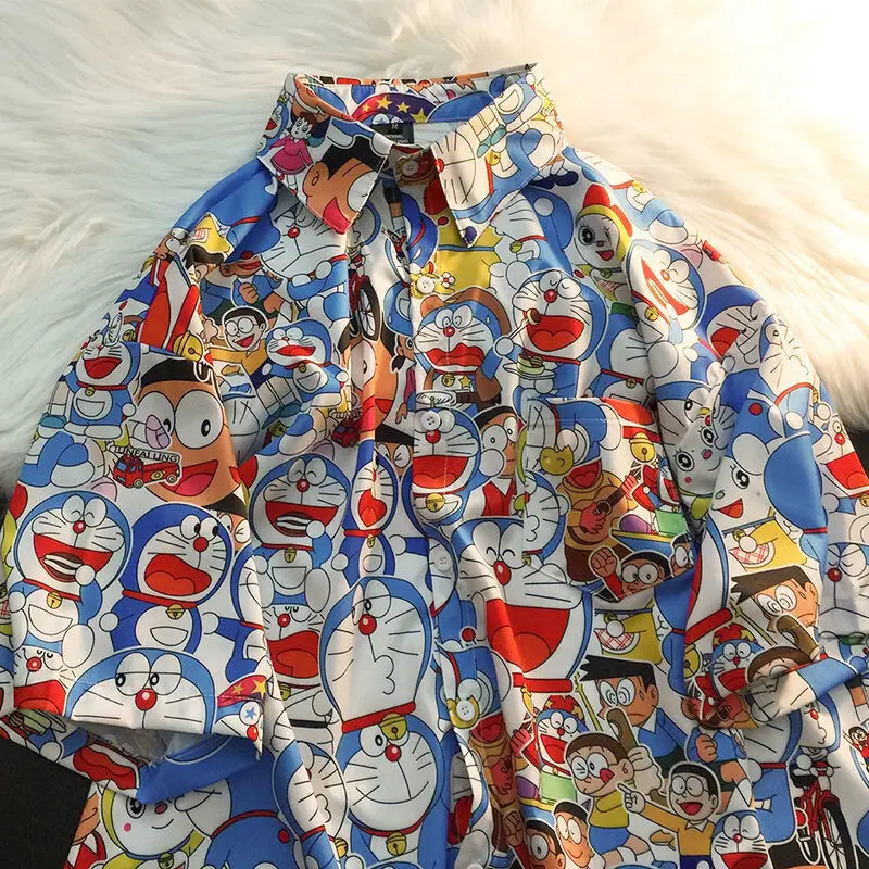 

Рубашка женская, большого размера, с героями мультфильмов