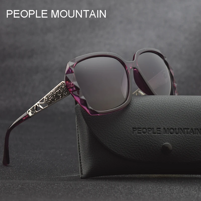 Luxury polarized Women Sunglasses Fashion Round Ladies Vintage Retro Brand Designer Oversized Female Sun Glasses Oculos Gafas | Аксессуары