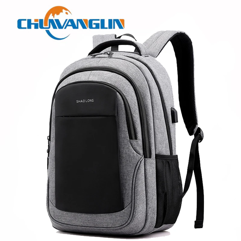Сумка-Рюкзак Chuwanglin H301301 для ноутбука 15 6 дюйма с USB-портом зарядки и разъемом