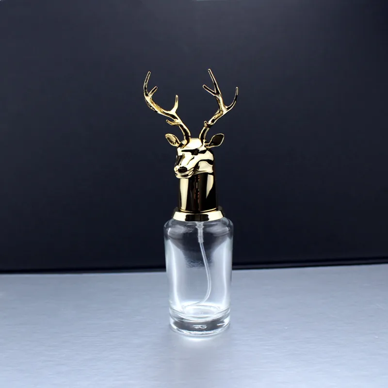 

10pcs/lot 30ml Glass Perfume Bottle Clear Portable Replacement Bottle Spray Atomizer Empty Refillable Cosmetic Bottle