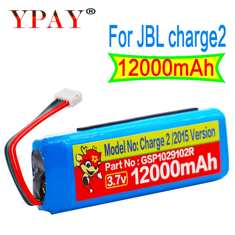 Аккумулятор GSP1029102R для JBL Charge 2 Plus + charge 3 P763098 100% мАч|Аккумуляторы мобильных