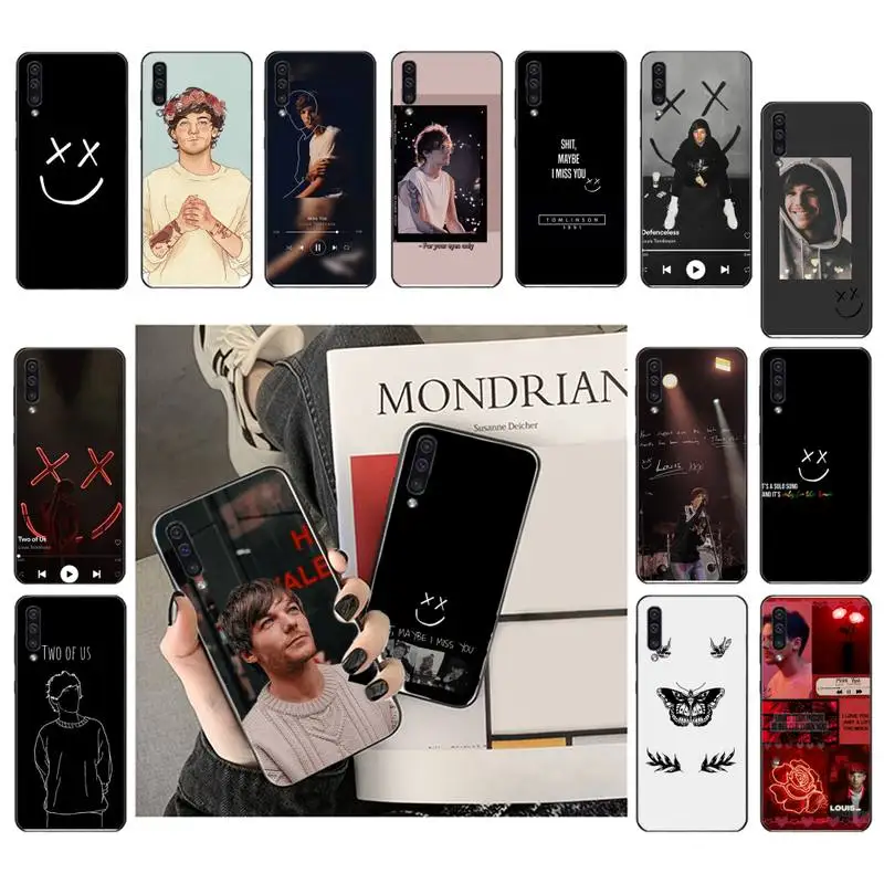 Односторонние чехлы для телефонов Louis Tomlinson Samsung A71 A41 A21 A31 A50 A70 A11 A12 A32 M31 A02 A51 A52 A72 |