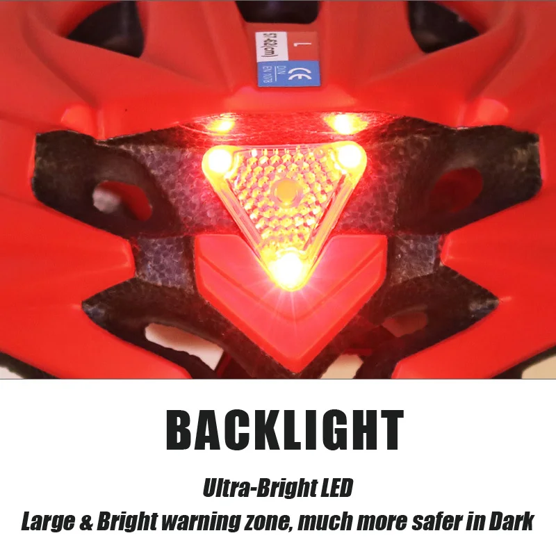 Велосипедный шлем с заднего светильник шлемов горного велосипеда MTB Дорожный