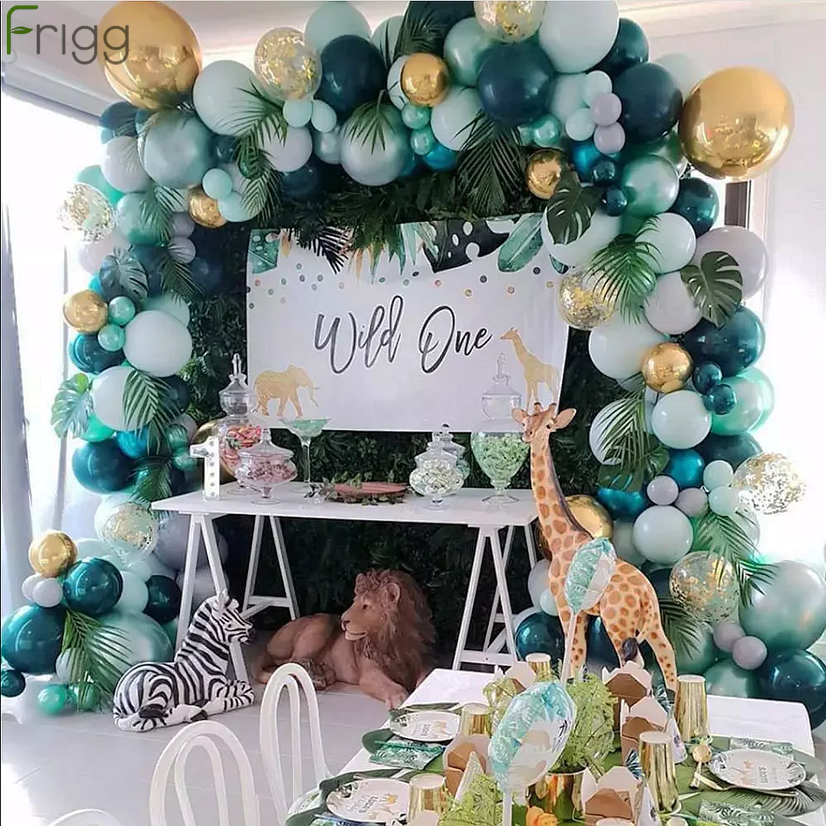 Джунгли искусственные джунгли сафари тематическая вечеринка дикая один день