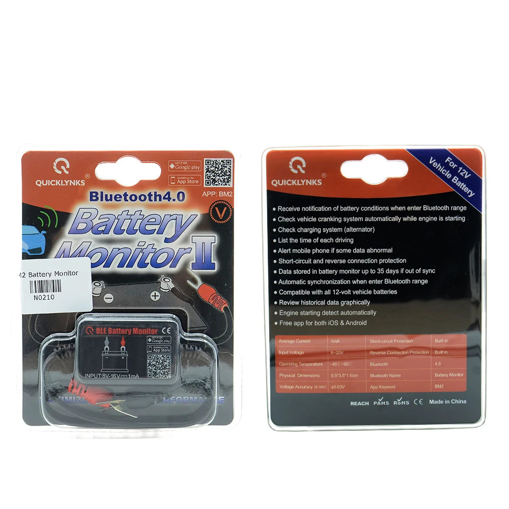 12V Bluetooth 4 0 BM2 батарея мониторы Тестер диагностический инструмент для Android IOS iphone