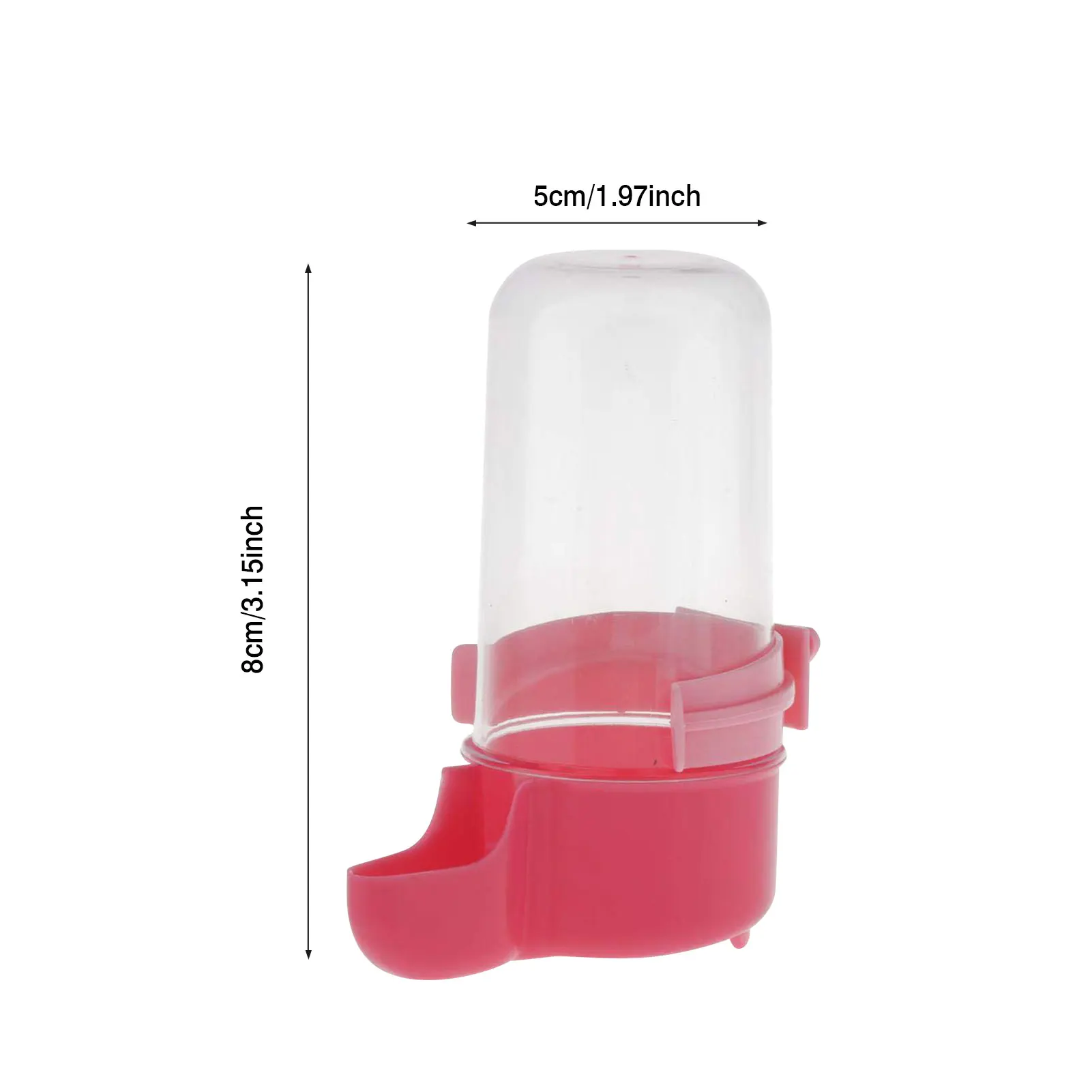 

Bird Automatic Water Dispenser Safe Plastic Hanging Bird Supplies Insect Supplies Small Animals
