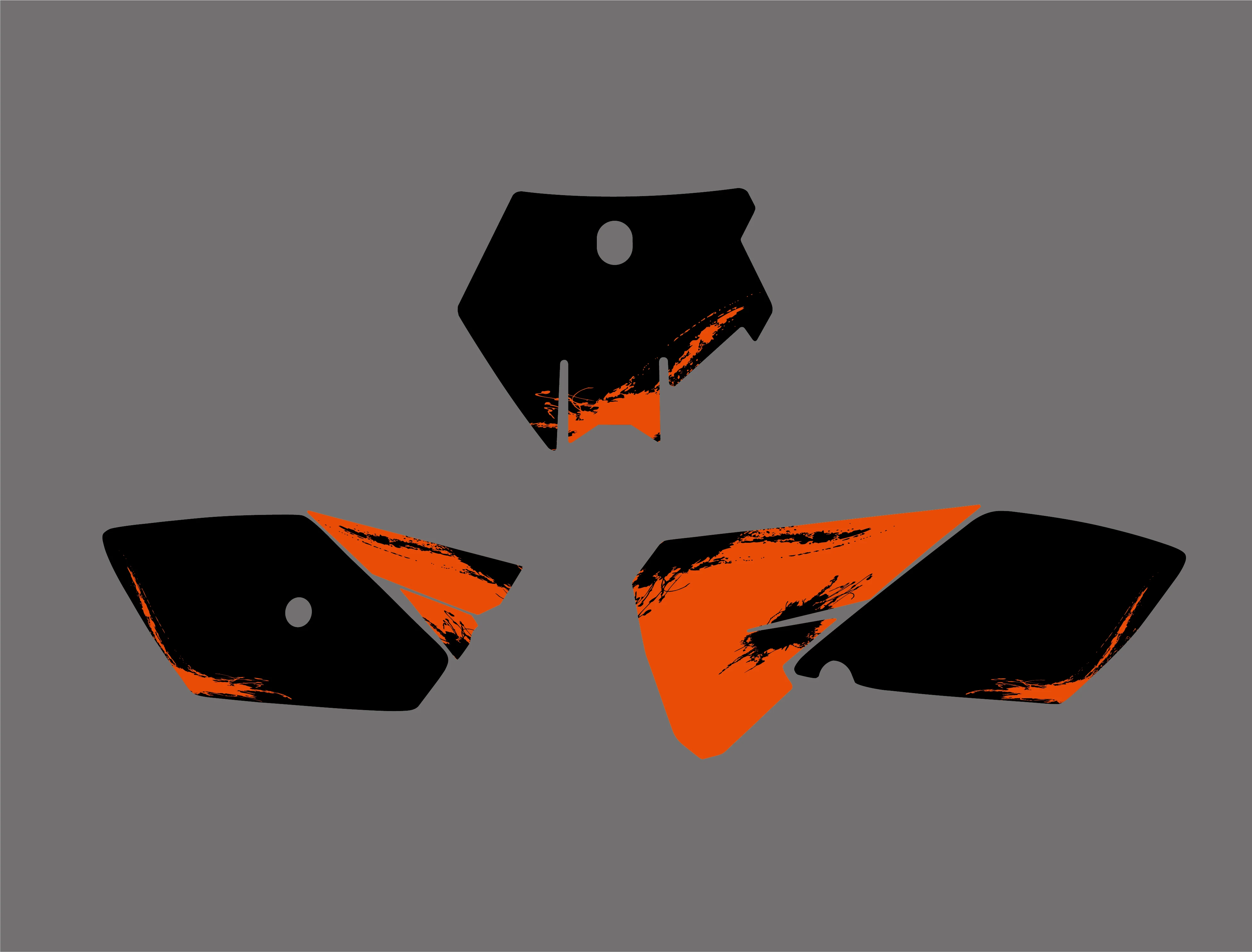 Новинка 0391 стикеры с паровой графикой и фоном наклейки наборы для SX85 2006 2007 2008 2009