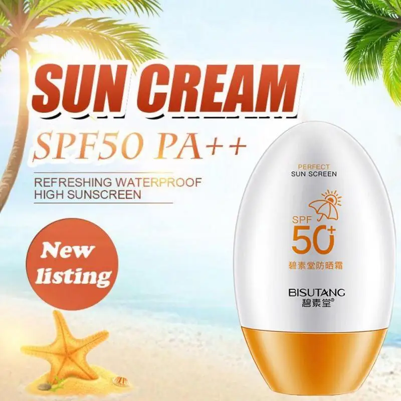 Spf50pa++ Гиалуроновая кислота изоляция солнцезащитный крем уход за кожей лица консилер отбеливающий контур крем Основа основа