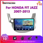 Автомагнитола 2 din, Android 10,0, для HONDA FIT JAZZ 2007-2013, мультимедийный видеоплеер, 4G Net, Carplay, GPS-навигация, DVD, головное устройство