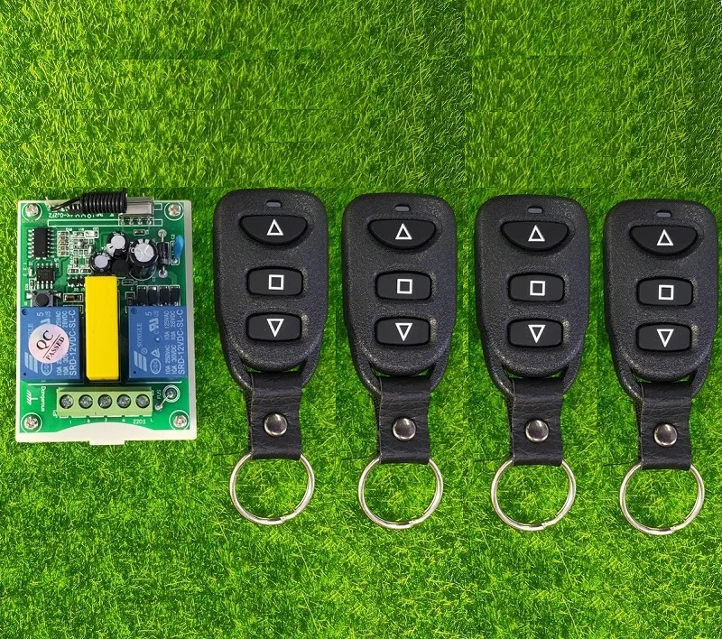 Беспроводной Радиочастотный переключатель с дистанционным управлением 220 В