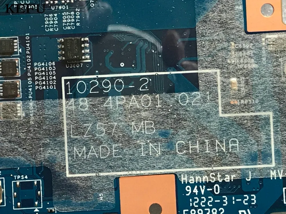KEFU, сток, 102920-2 48.4PA01.021 LZ57 MB материнская плата для ноутбука lenovo B570 V570C материнская плата для ноутбука,(с видеочипом