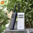 Оригинальная 2020 Xiaomi Beebest смарт-рация 1-5 км вызов 16 каналов защита от помех длительный режим ожидания ручная для смарт-домофон