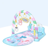 tyy baby fitness bodybuilding frame pedal piano game blanket newborn rocking chair activity kick play education toy music carpet