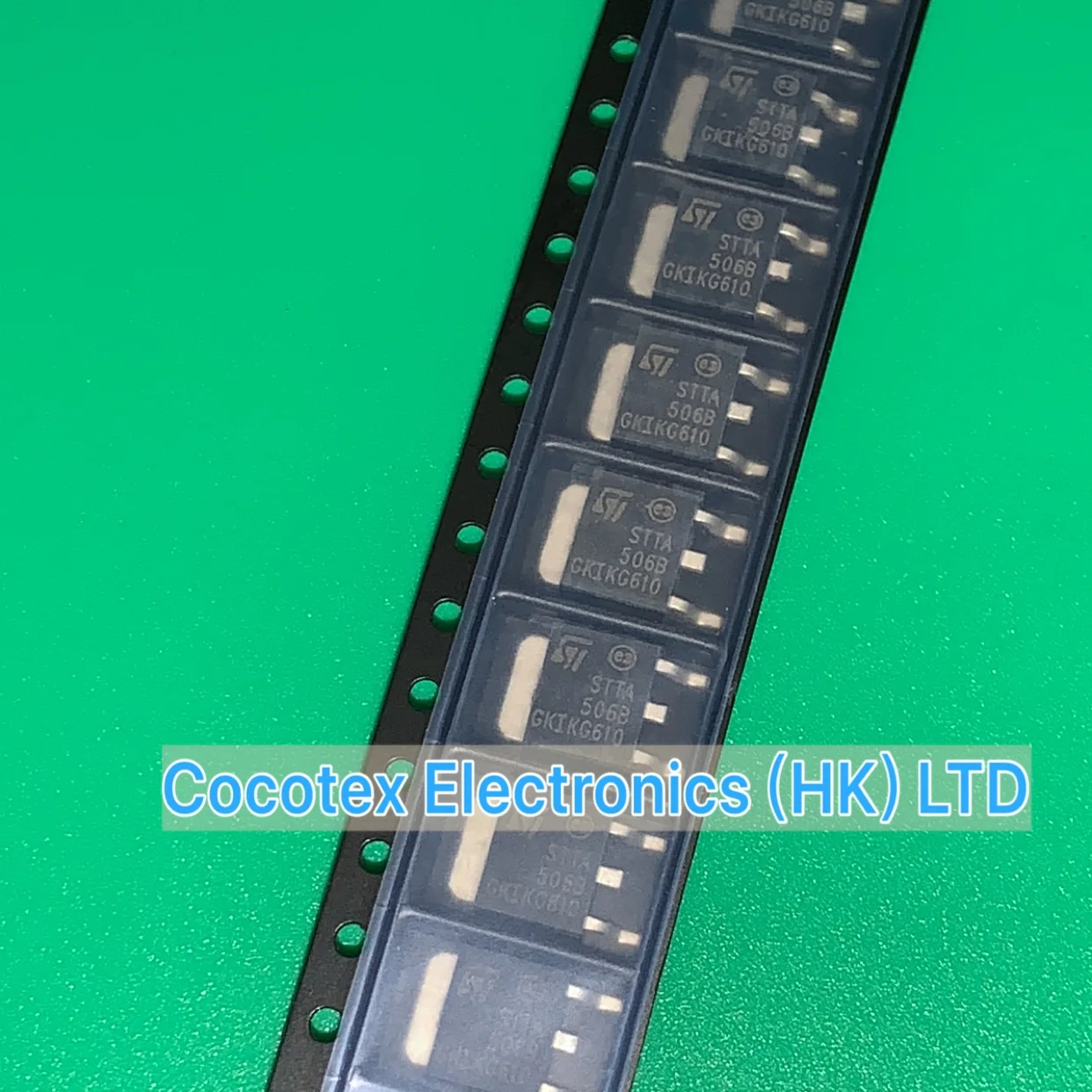 10 шт./лот STTA506B TO252 STTA 506B TO-252 диод GEN PURP 600V 5A DPAK STTA506B-TR 5068 | Электронные компоненты и
