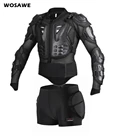 Сноубордическая куртка WOSAWE, Мужская бронежилетка, Защита спины, груди, локтей, защита для мотокросса